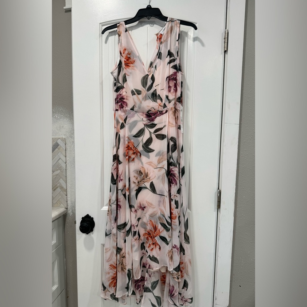 Calvin Klein Floral Maxi Dress- size 10 NEW